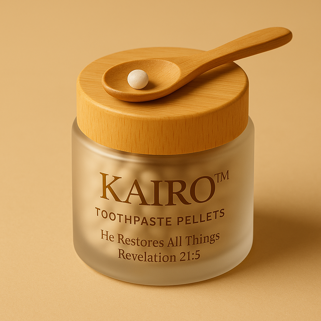 KAIRO™ Freeze-Dried Toothpaste Pellets | Hydroxyapatite | 120 Pellets