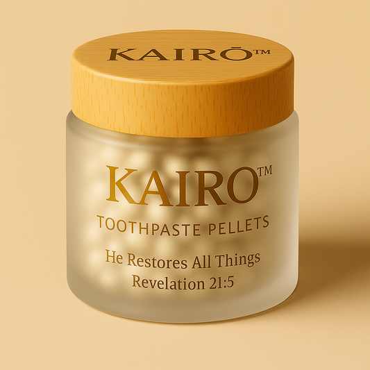 KAIRO™ Freeze-Dried Toothpaste Pellets | Hydroxyapatite | 120 Pellets
